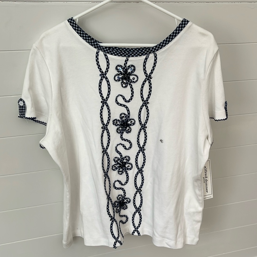 Alfred Dunner PXL WOMENS Tee NWT